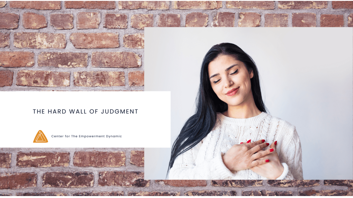 The Hard Wall of Judgment