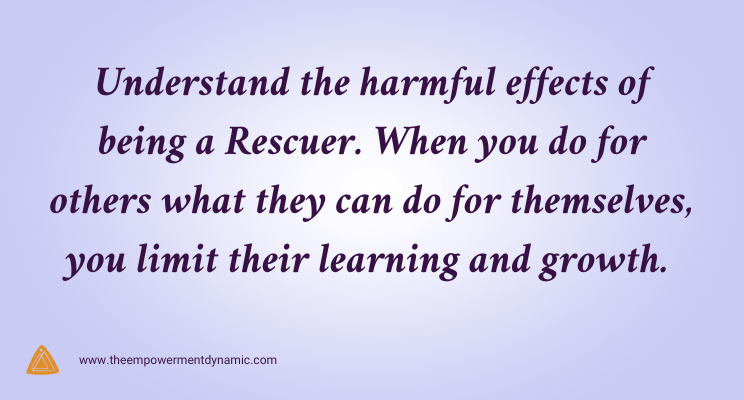The Rescuer’s Dilemma