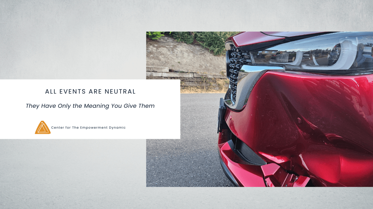 All Events Are Neutral: