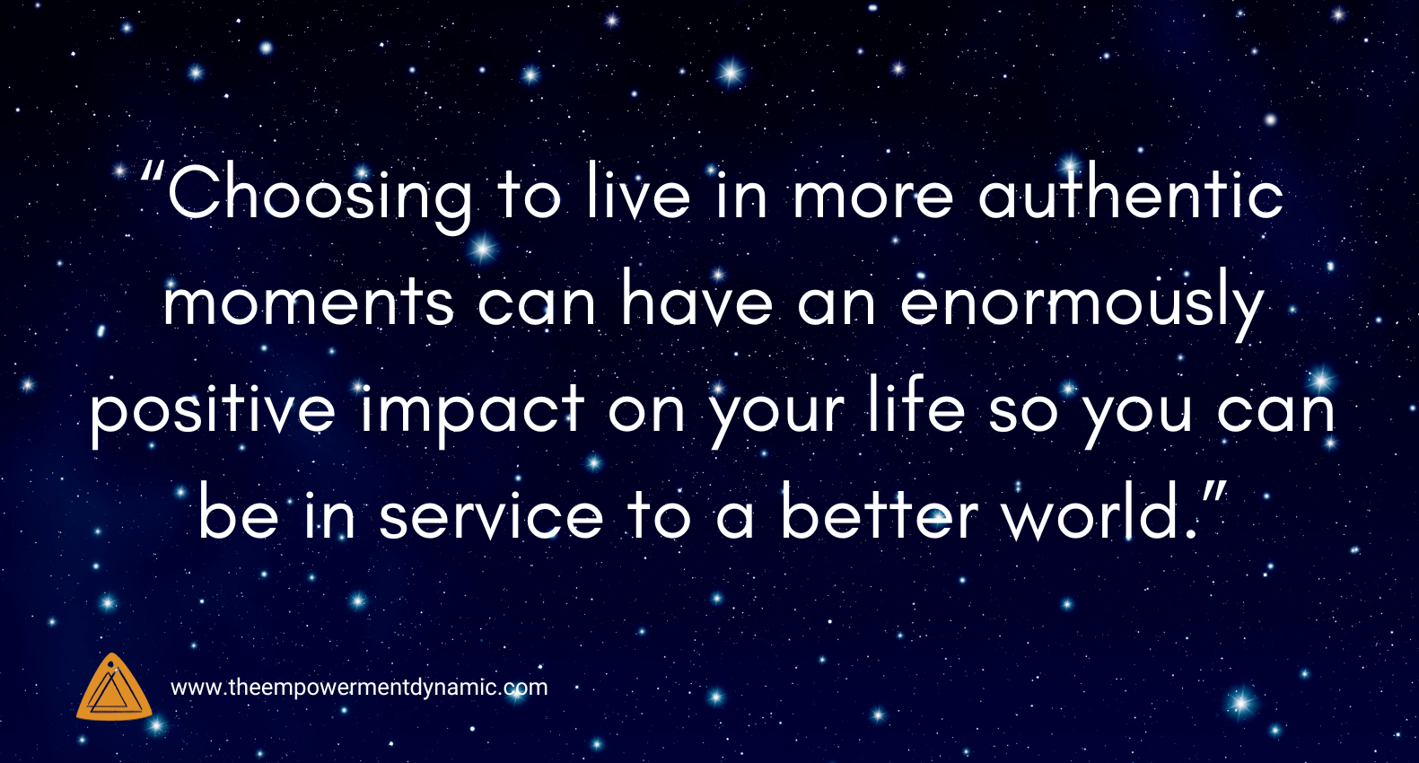 Create More Authentic Moments