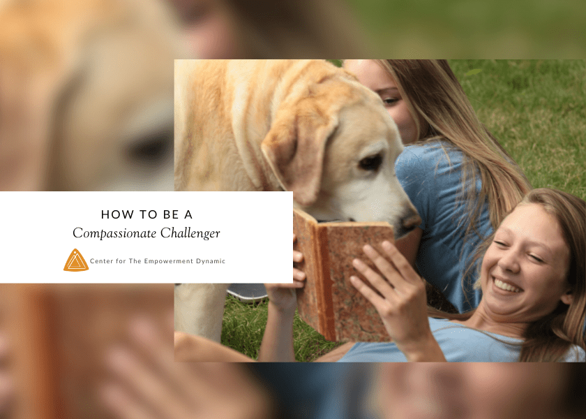 How to be a Compassionate Challenger
