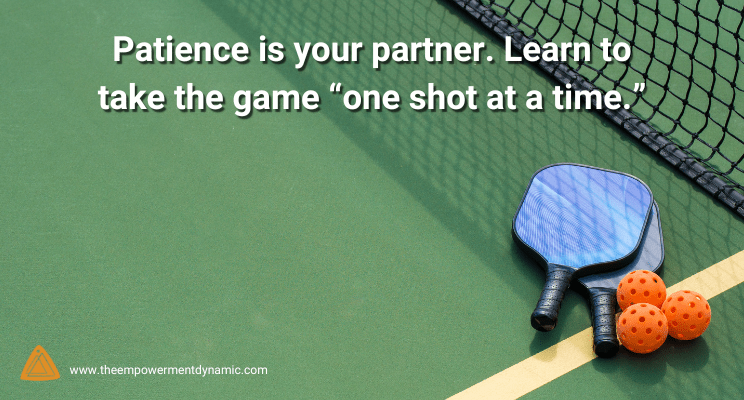 Lessons from Pickleball