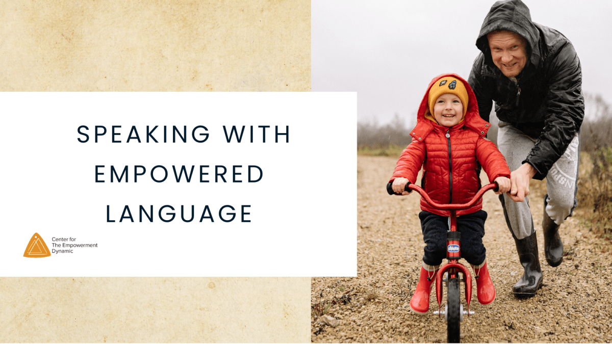 Speaking With Empowered Language