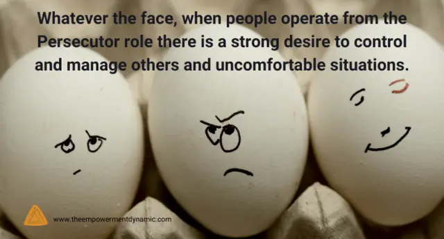 The Many Faces of the Persecutor