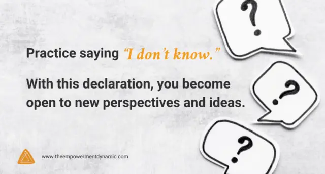 The “I Know” vs “I Learn” Mindset