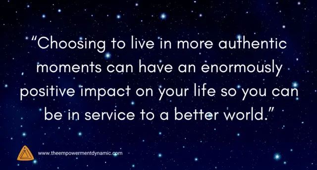 Create More Authentic Moments